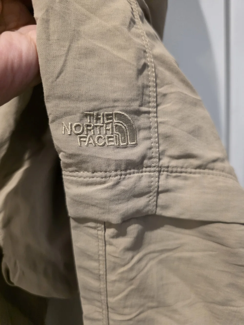 The North Face Paramount Peak Convertible Pants Men’s XXL Tan 39x32 Belt Flaw